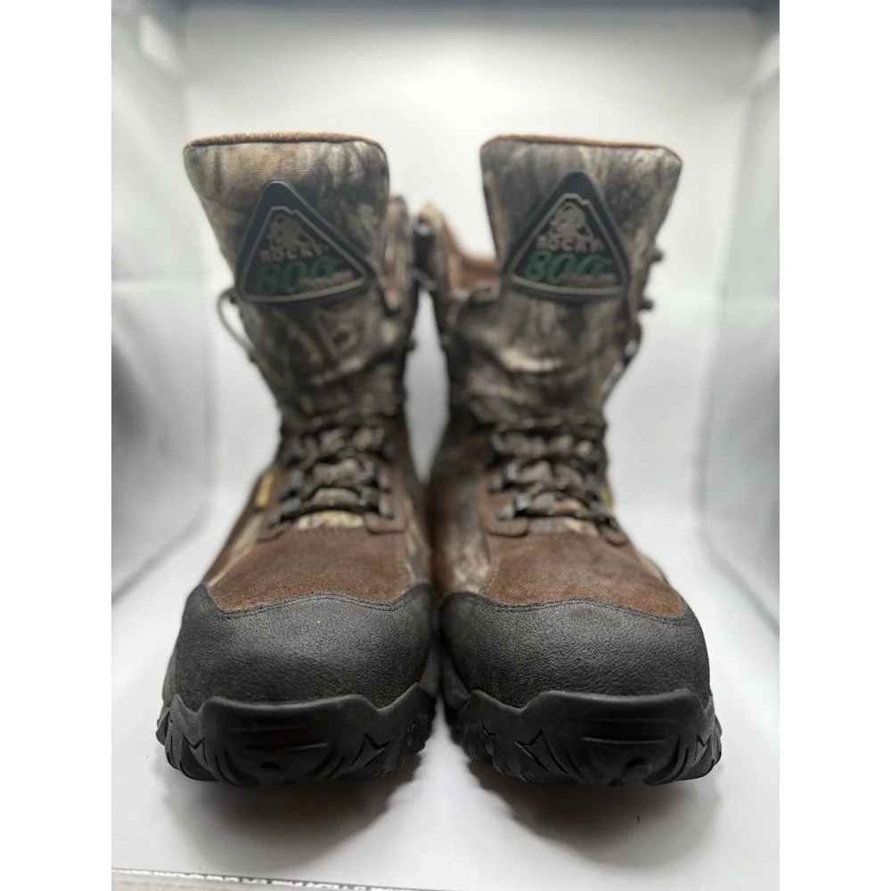 Rocky Bear‎ Mens Sz 12 W Tremor 800 GORE-TEX 800G Insulated Waterproof Boot Camo